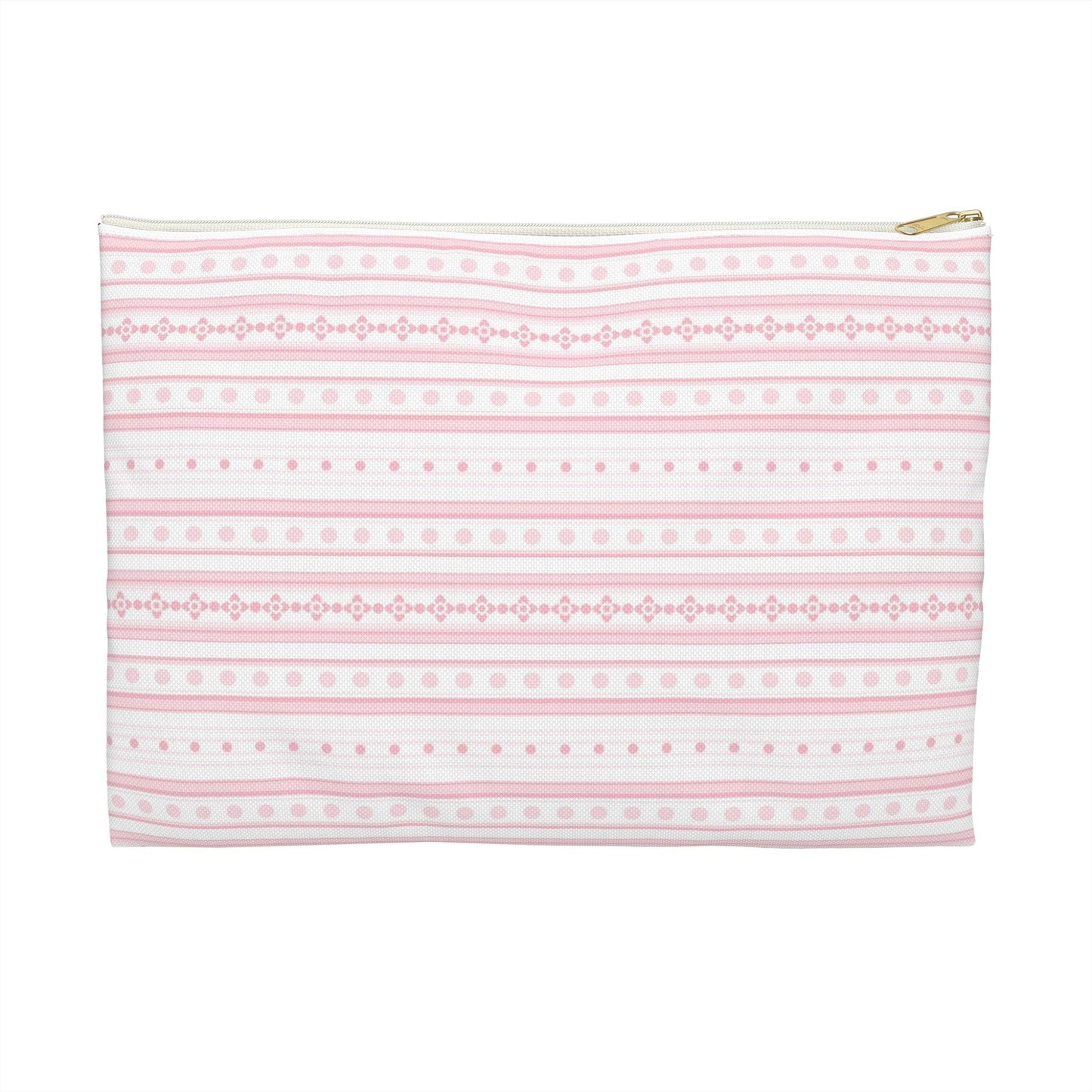 Pink Stitches Accessory Pouch - GroveWisdom