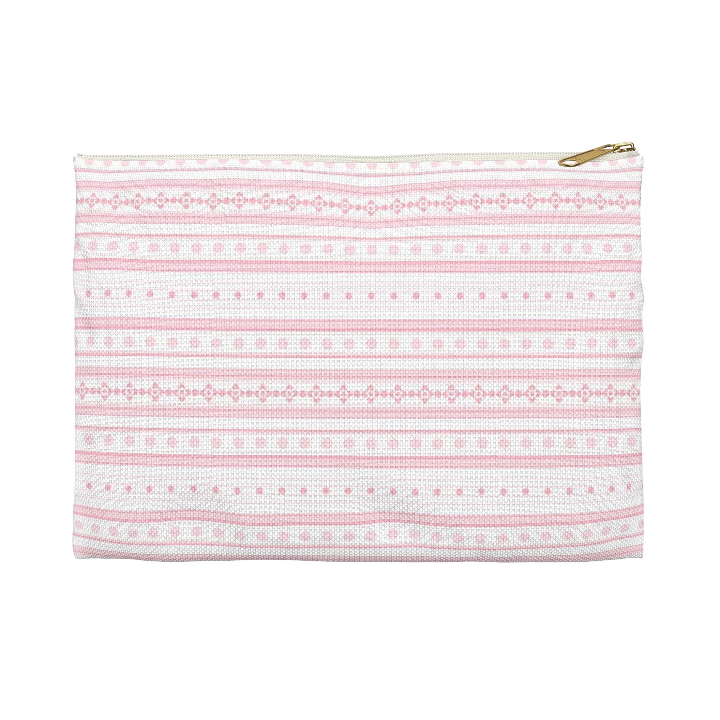 Pink Stitches Accessory Pouch - GroveWisdom