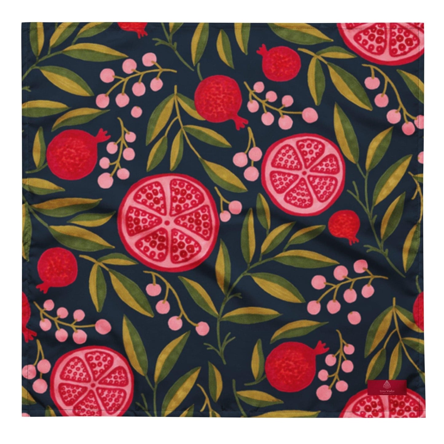 Pomegranate Bandana - GroveWisdom