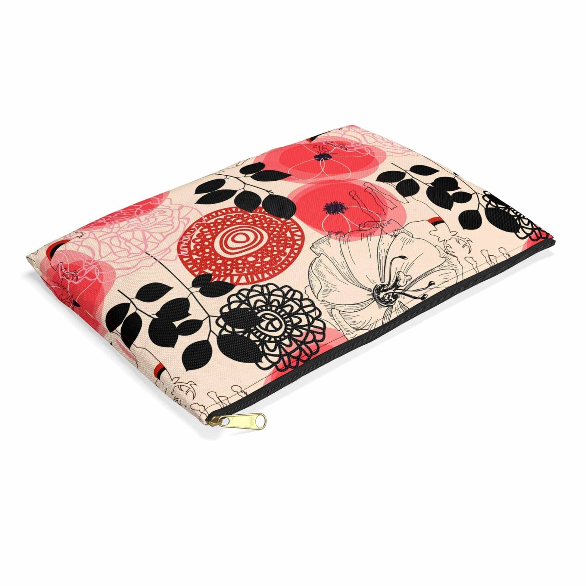 Poppies Accessory Pouch - GroveWisdom