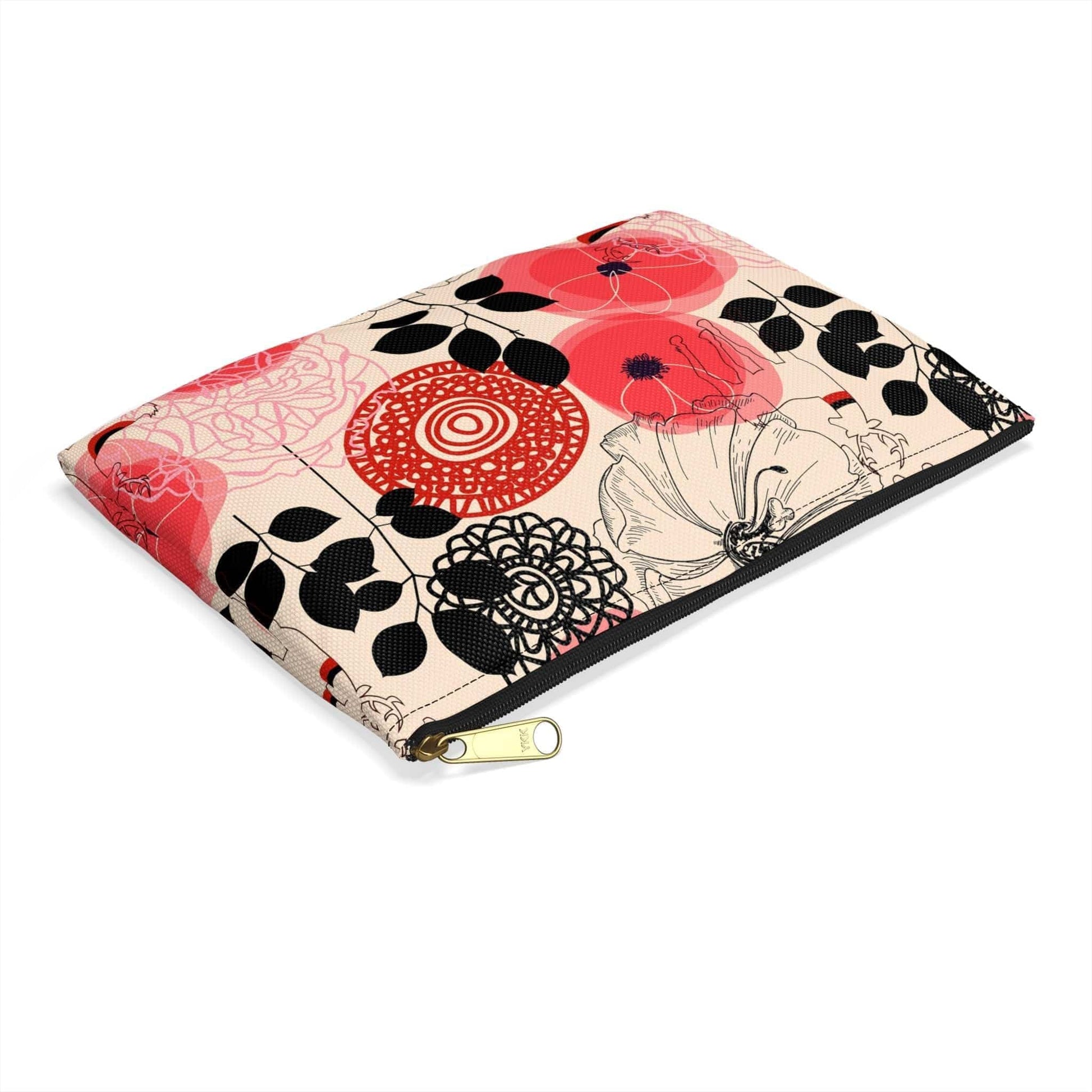 Poppies Accessory Pouch - GroveWisdom