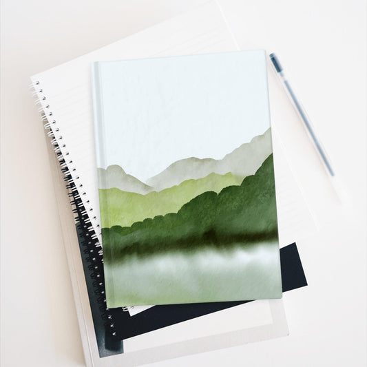 Shades of Green - Blank Journal - GroveWisdom