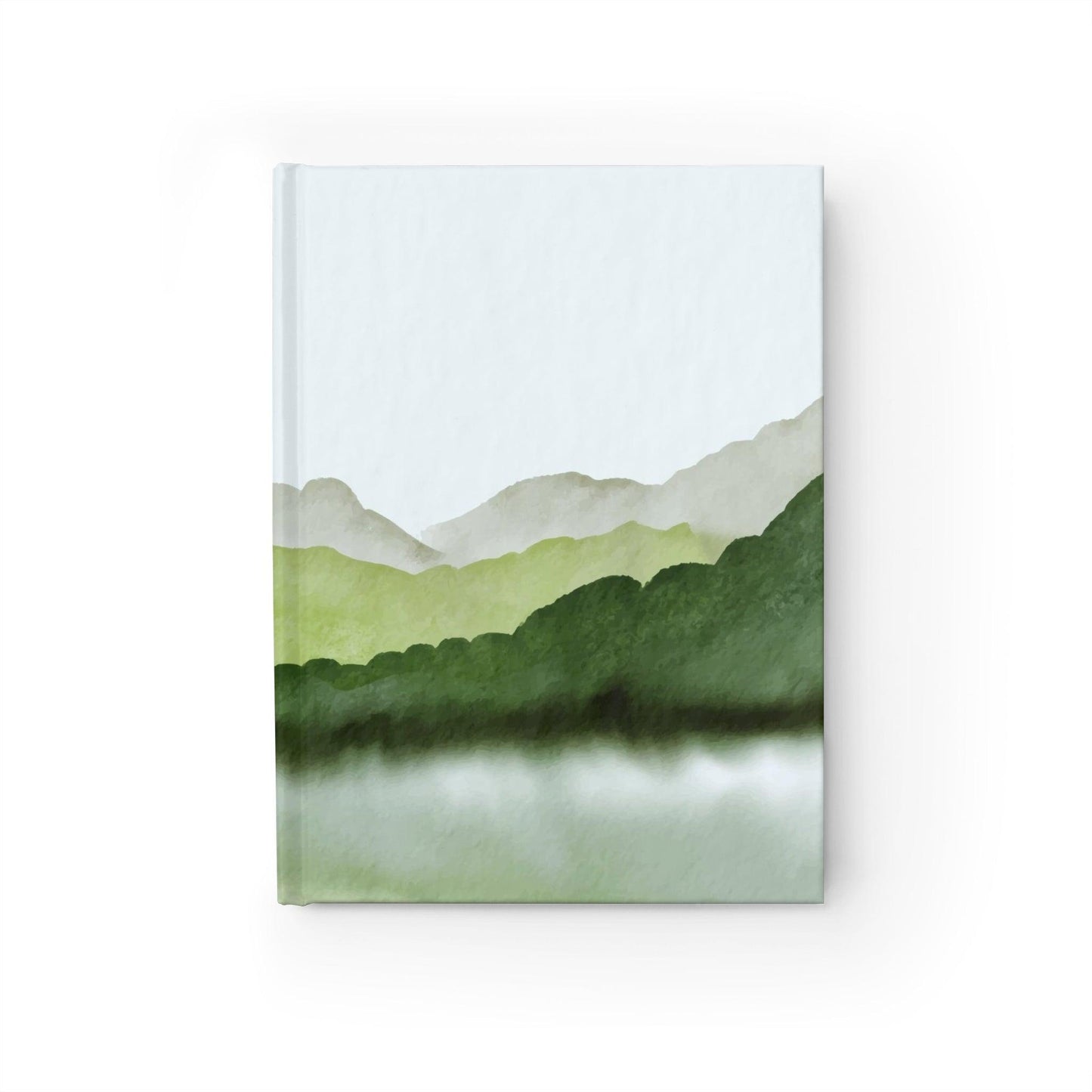 Shades of Green - Blank Journal - GroveWisdom