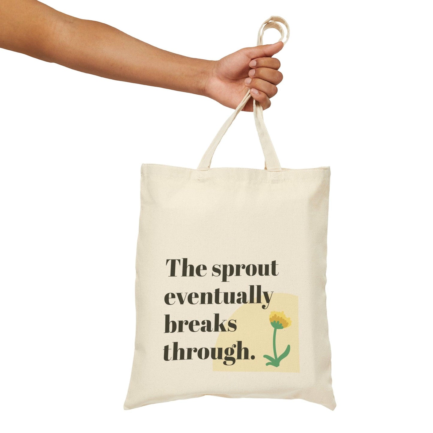 Sprout Canvas Tote Bag - GroveWisdom