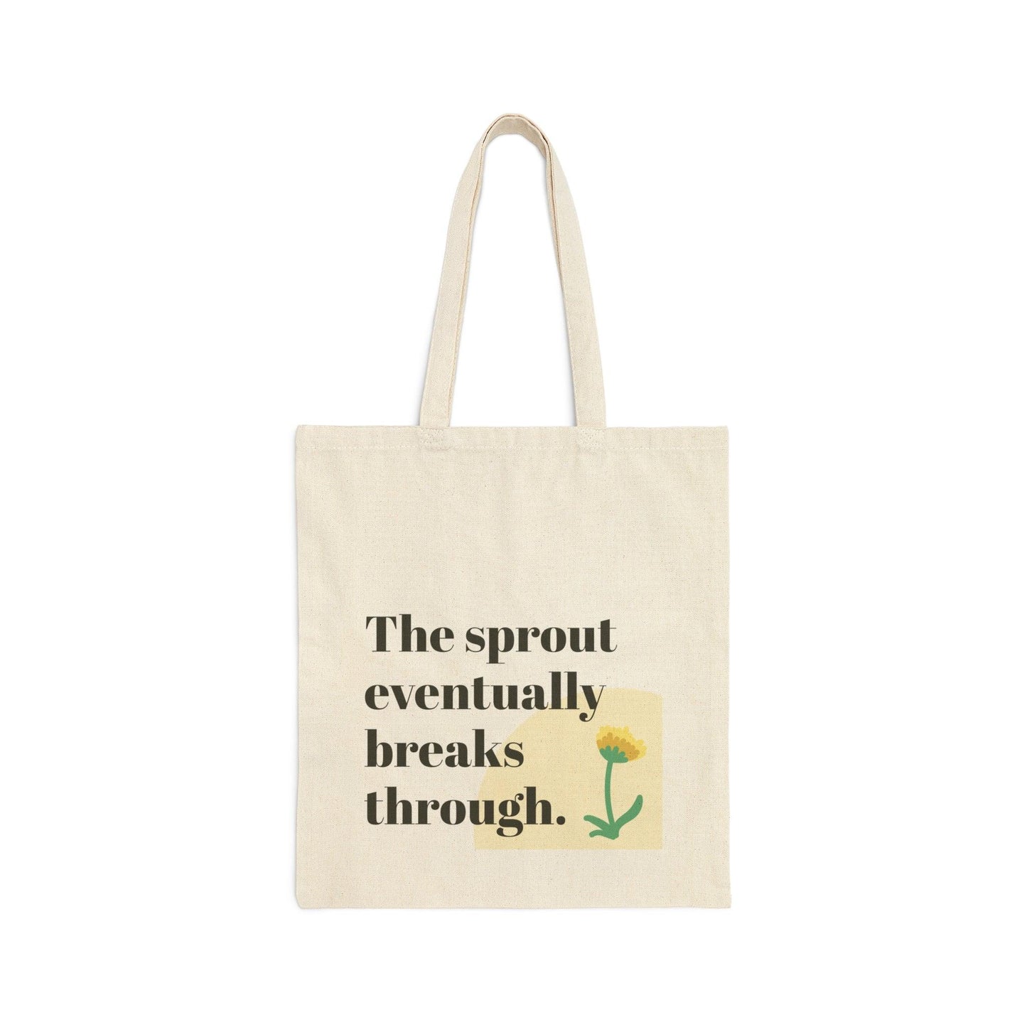 Sprout Canvas Tote Bag - GroveWisdom