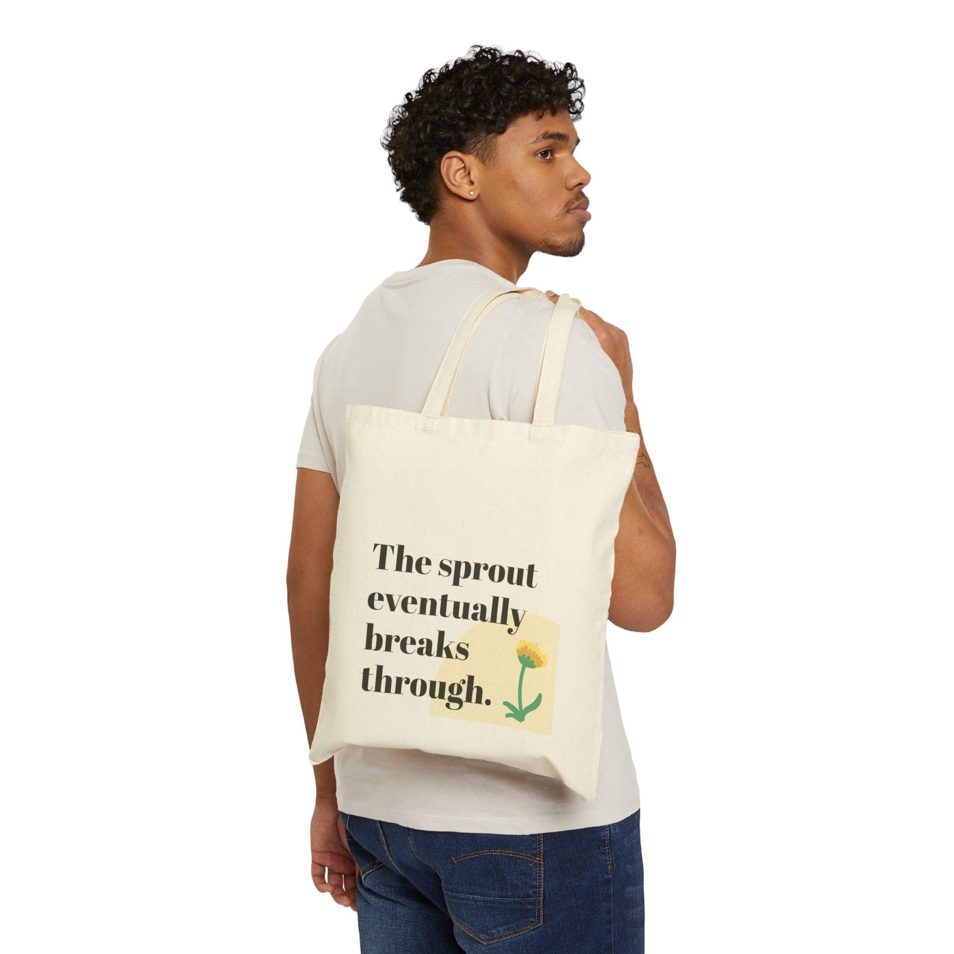 Sprout Canvas Tote Bag - GroveWisdom