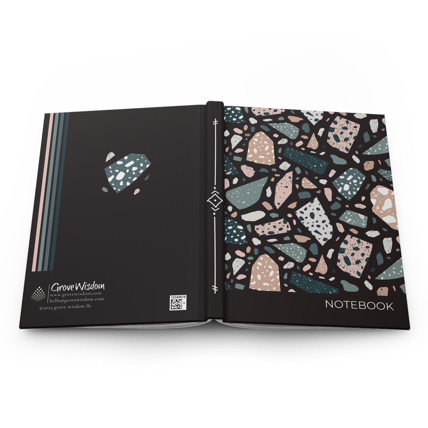 Stones Hardcover Journal - GroveWisdom