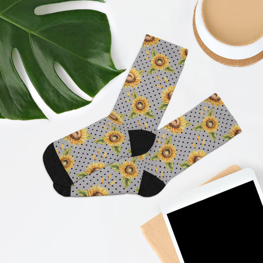 Sunflower Recycled Poly Socks - GroveWisdom