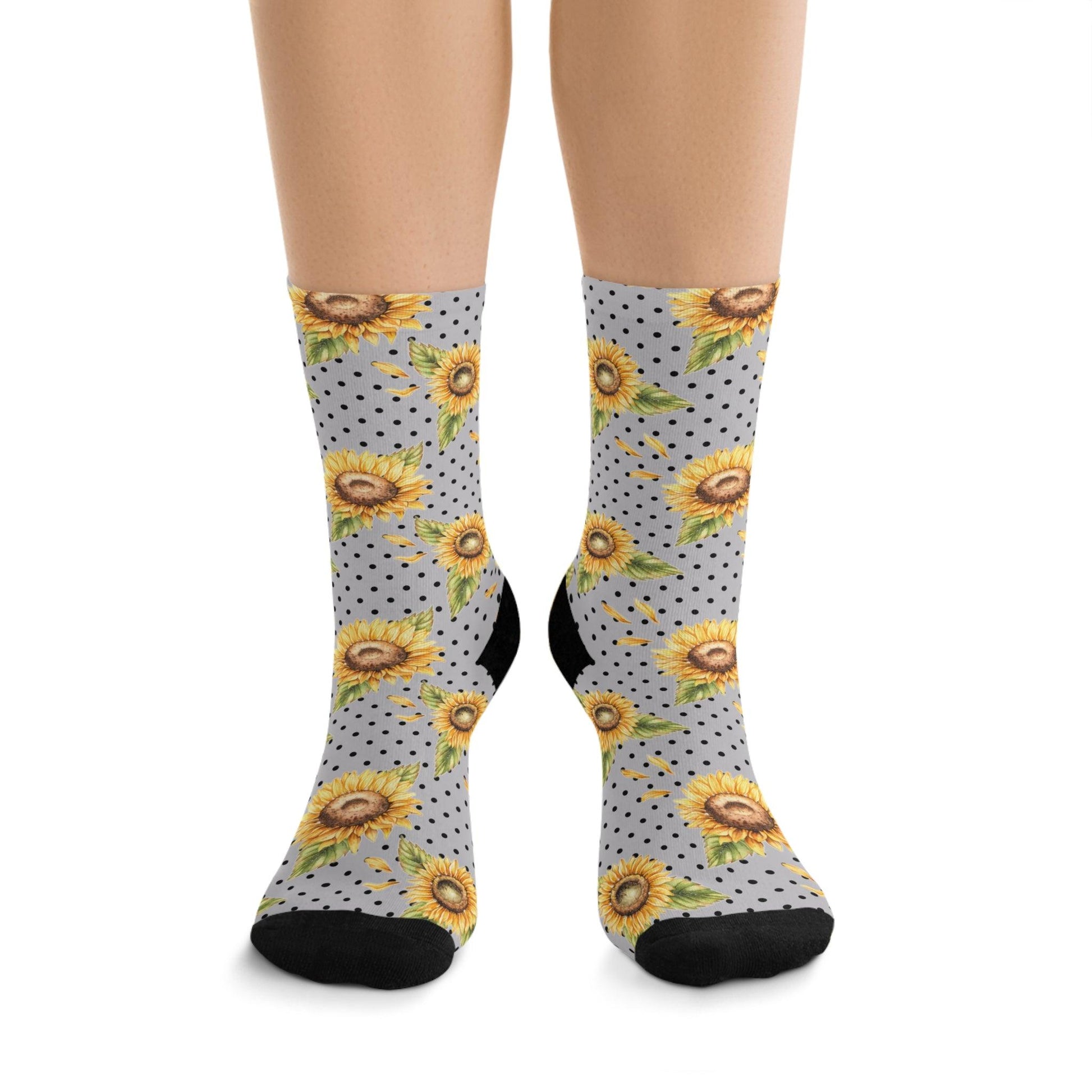 Sunflower Recycled Poly Socks - GroveWisdom