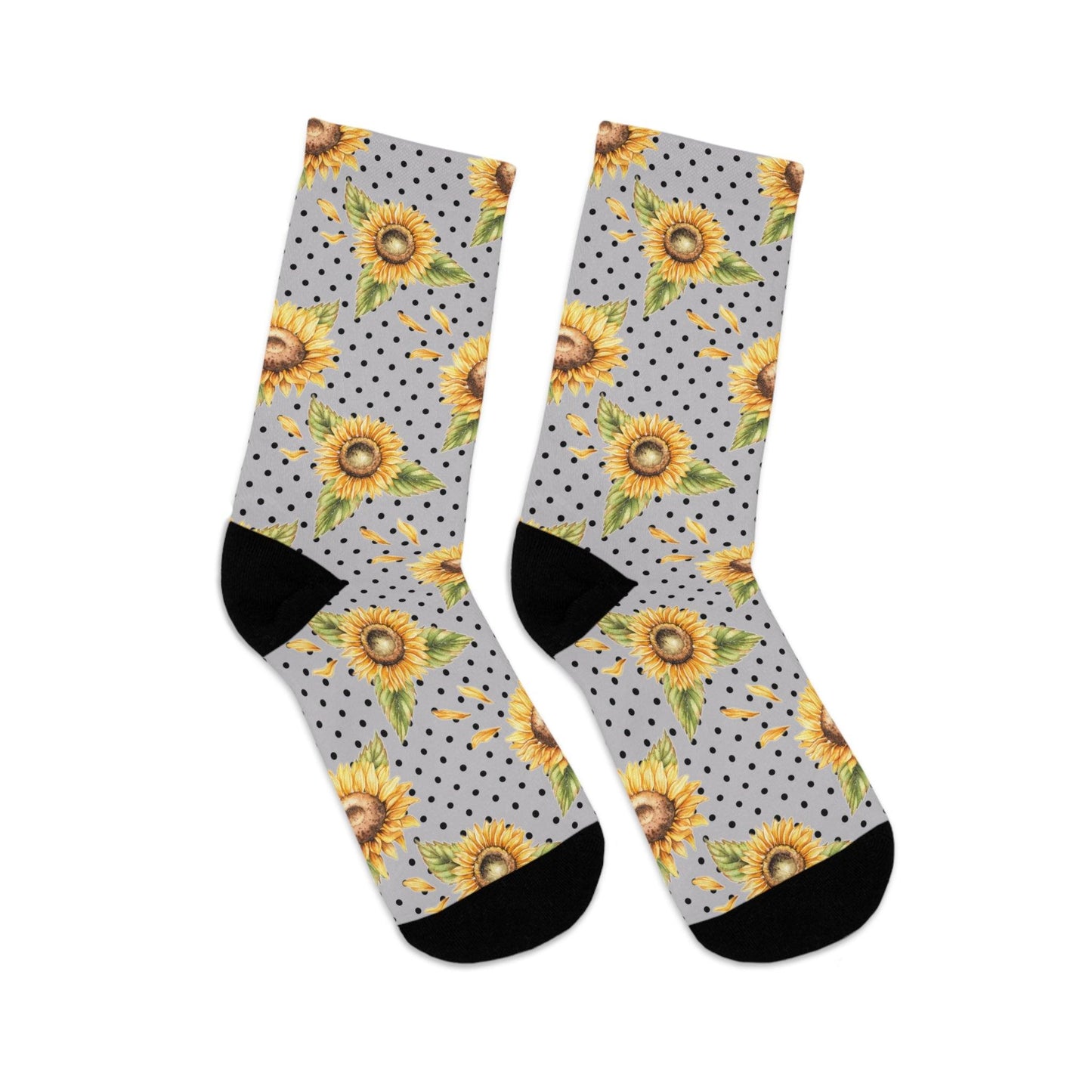 Sunflower Recycled Poly Socks - GroveWisdom