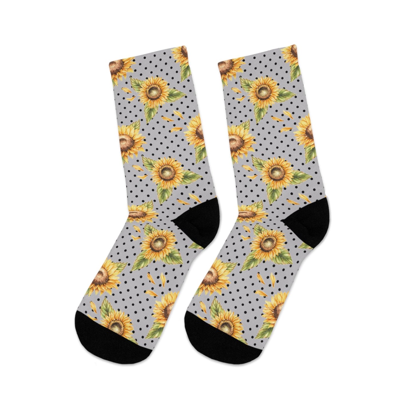 Sunflower Recycled Poly Socks - GroveWisdom