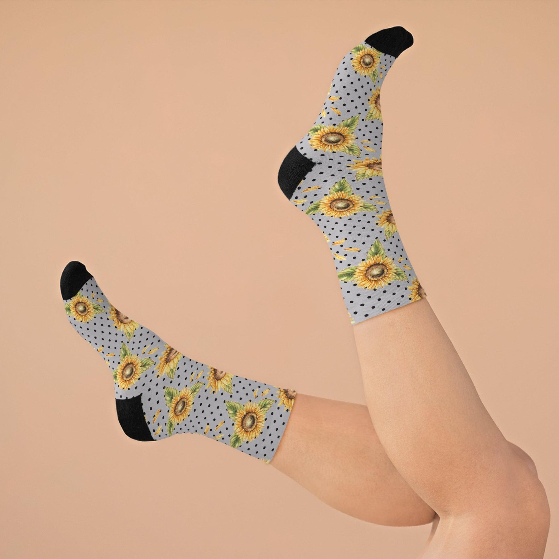 Sunflower Recycled Poly Socks - GroveWisdom