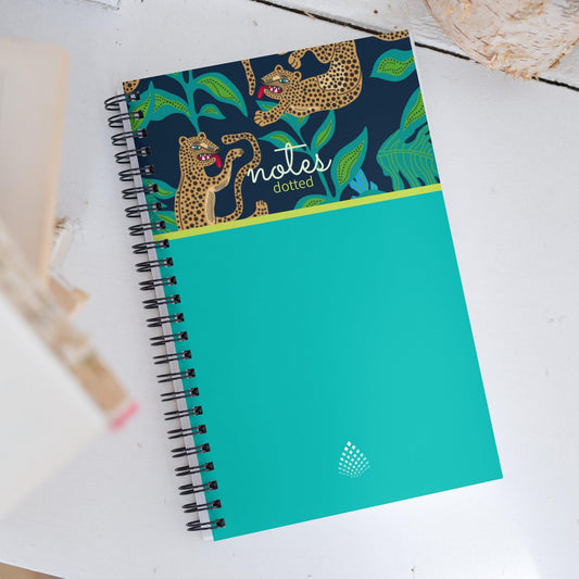 Tiger Color Block Spiral notebook - GroveWisdom