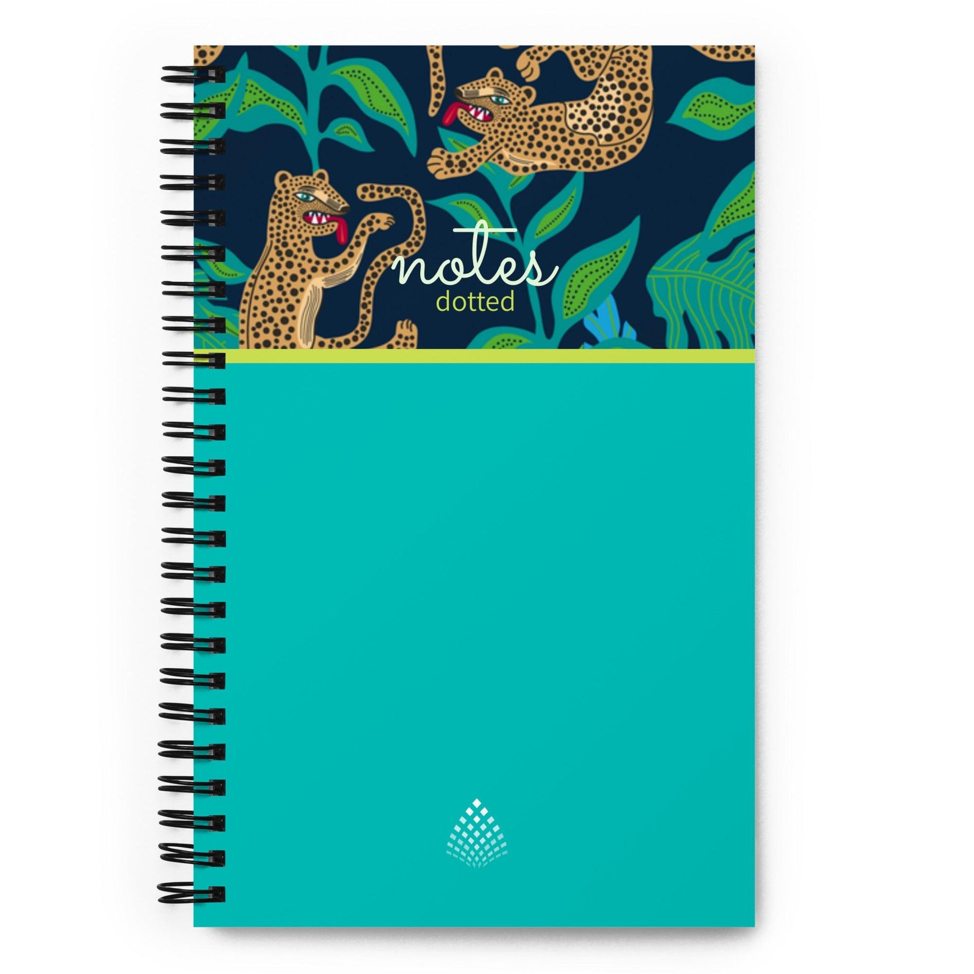 Tiger Color Block Spiral notebook - GroveWisdom