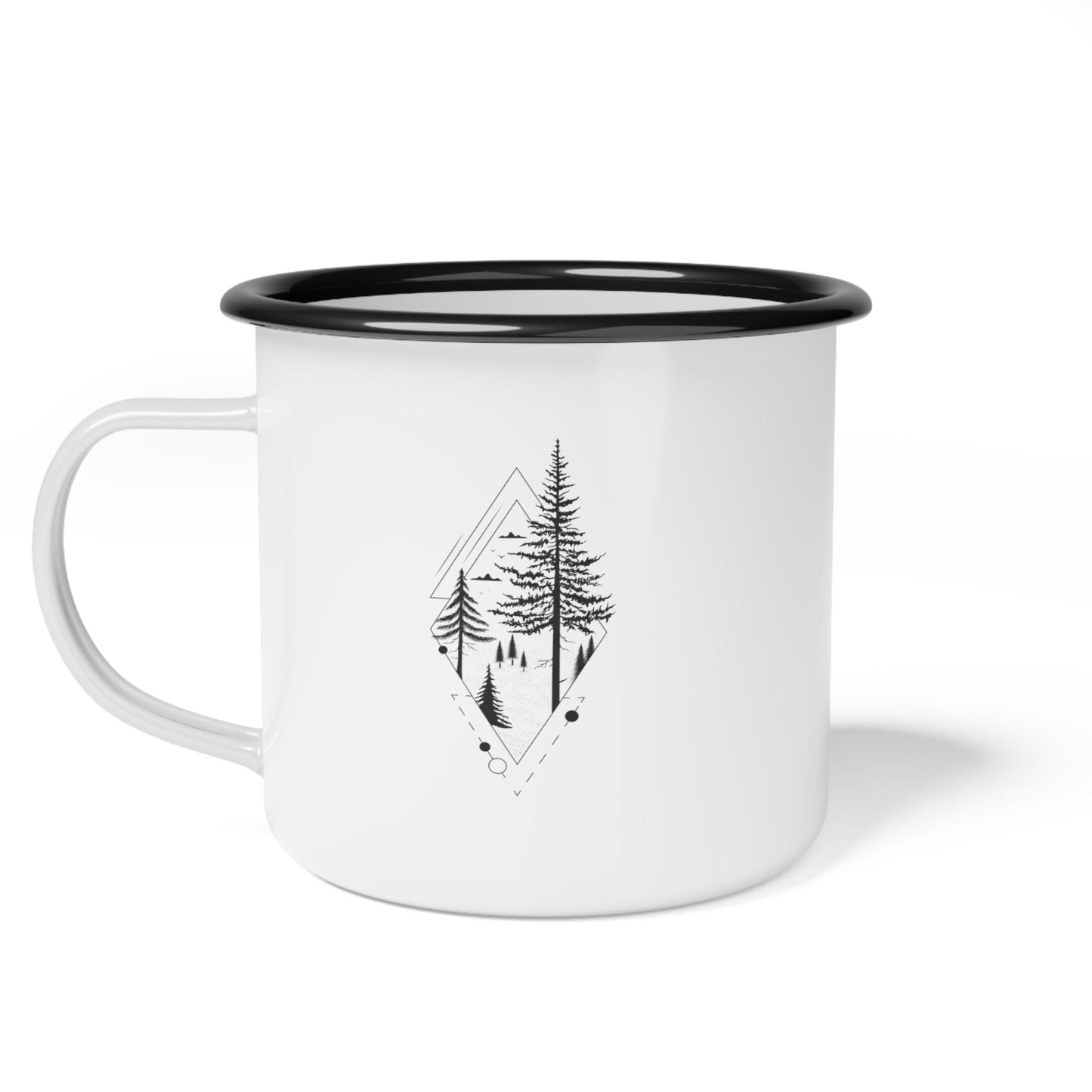 To the Woods Enamel Camp Cup - GroveWisdom