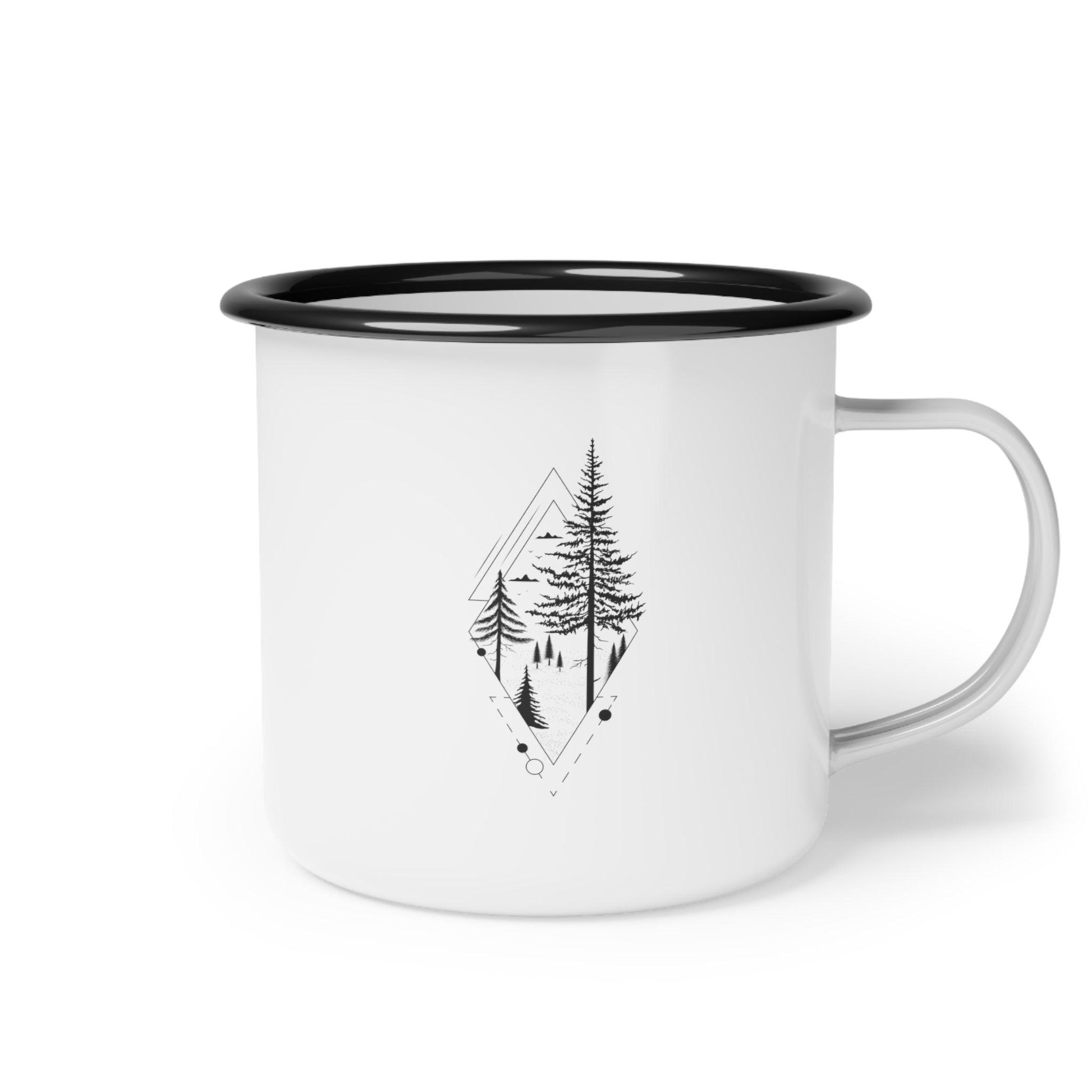 To the Woods Enamel Camp Cup - GroveWisdom