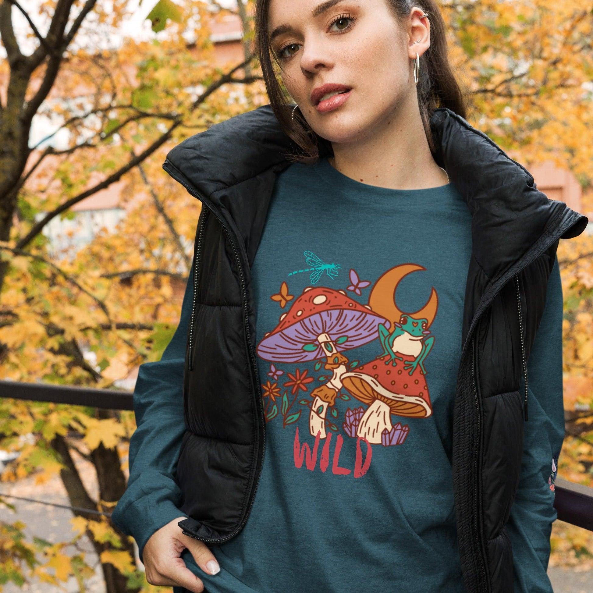 WILD Forest Unisex Long Sleeve Tee - GroveWisdom