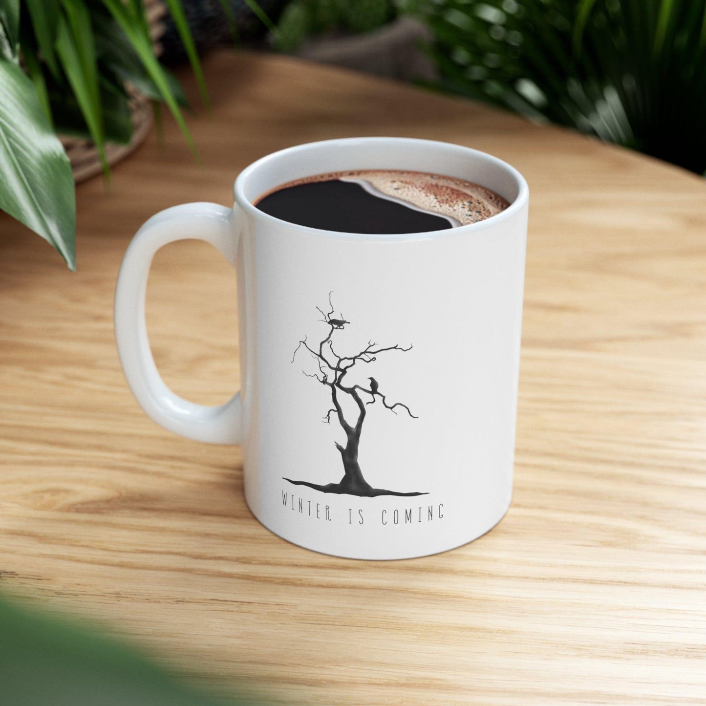 Winter is Coming Ceramic Mug 11oz - GroveWisdom